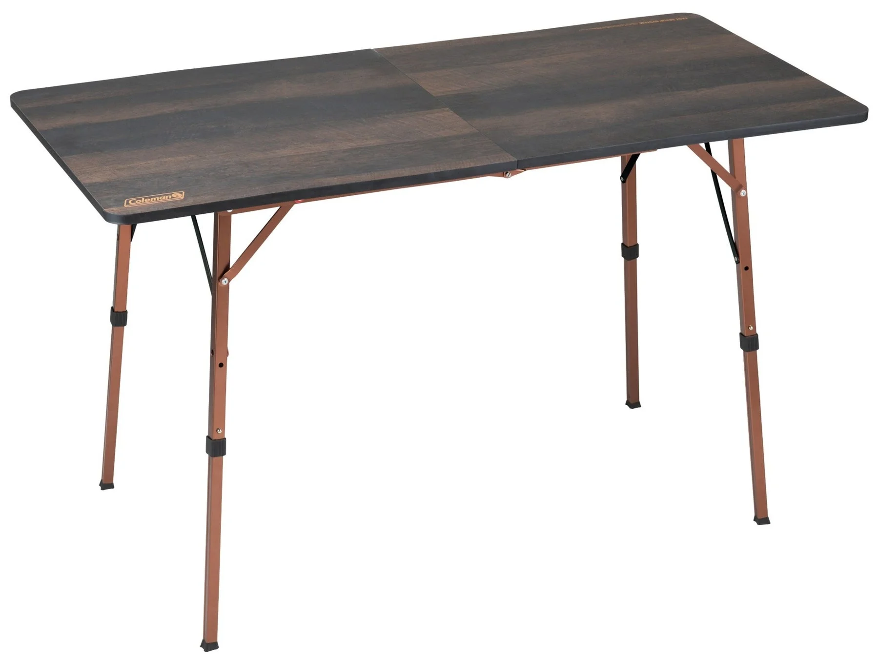 高さ調節可能なColemanキャンプテーブル
