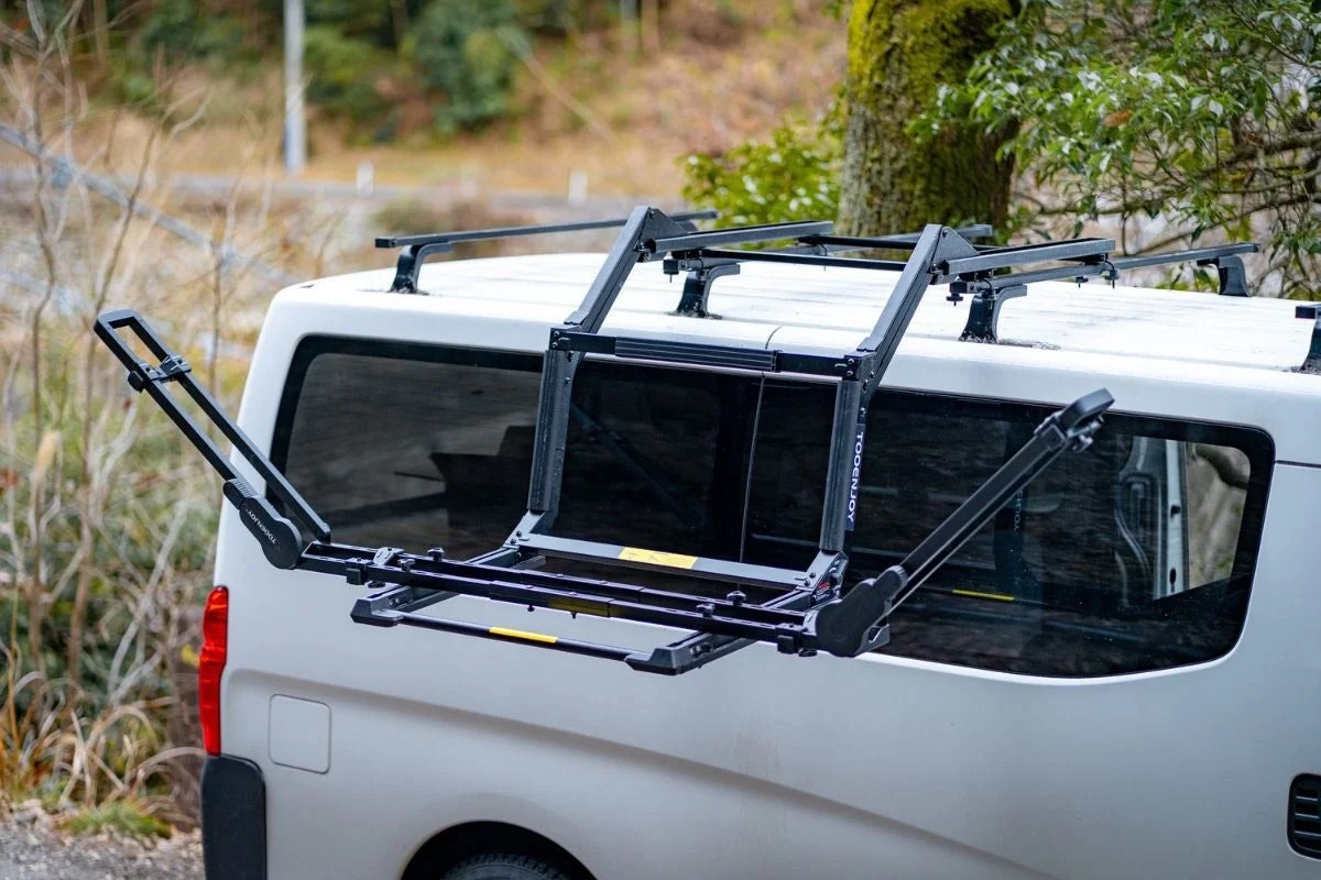バンと自転車キャリア