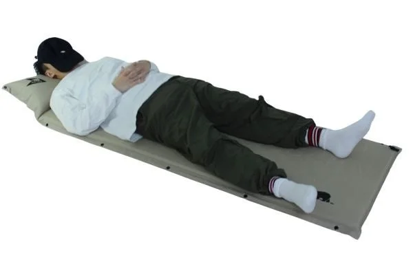 インフレータブルマットの使用イメージ