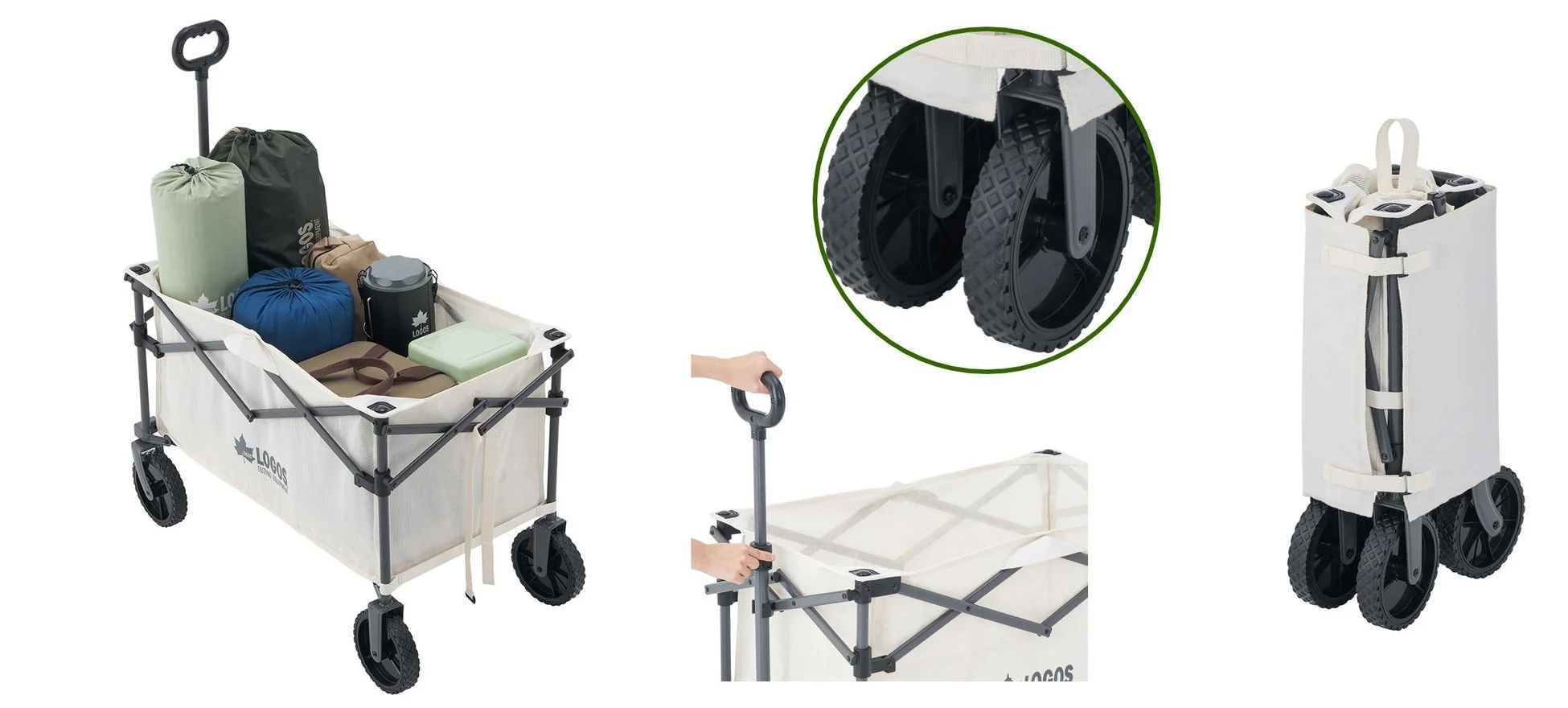 スマートテスリンキャリーカートの使用と収納