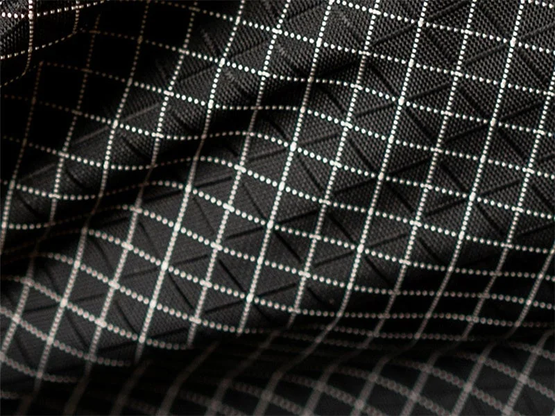 強化ファブリックのクローズアップ