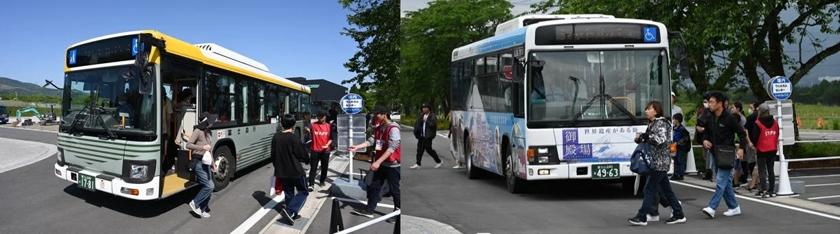 場内シャトルバス