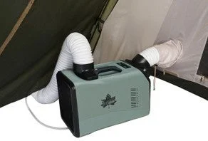 テントとエアコン