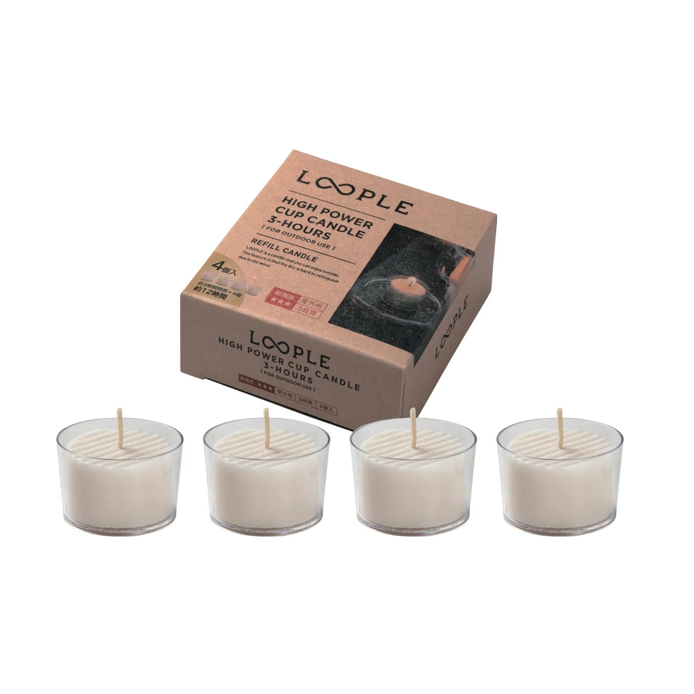 ハイパワーカップキャンドルの商品画像