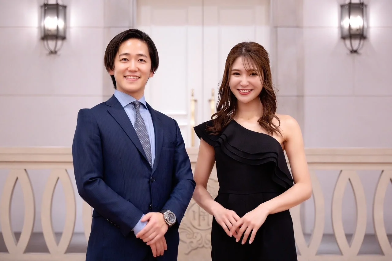 イベント主催者である榊原啓祐氏と田尻夏樹氏