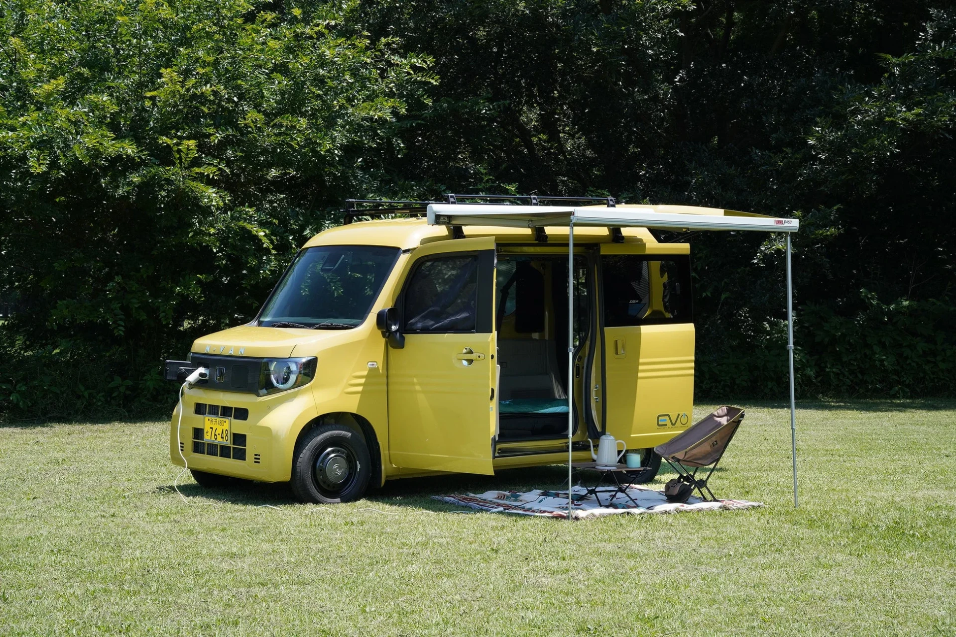 N-VAN e:の給電イメージ