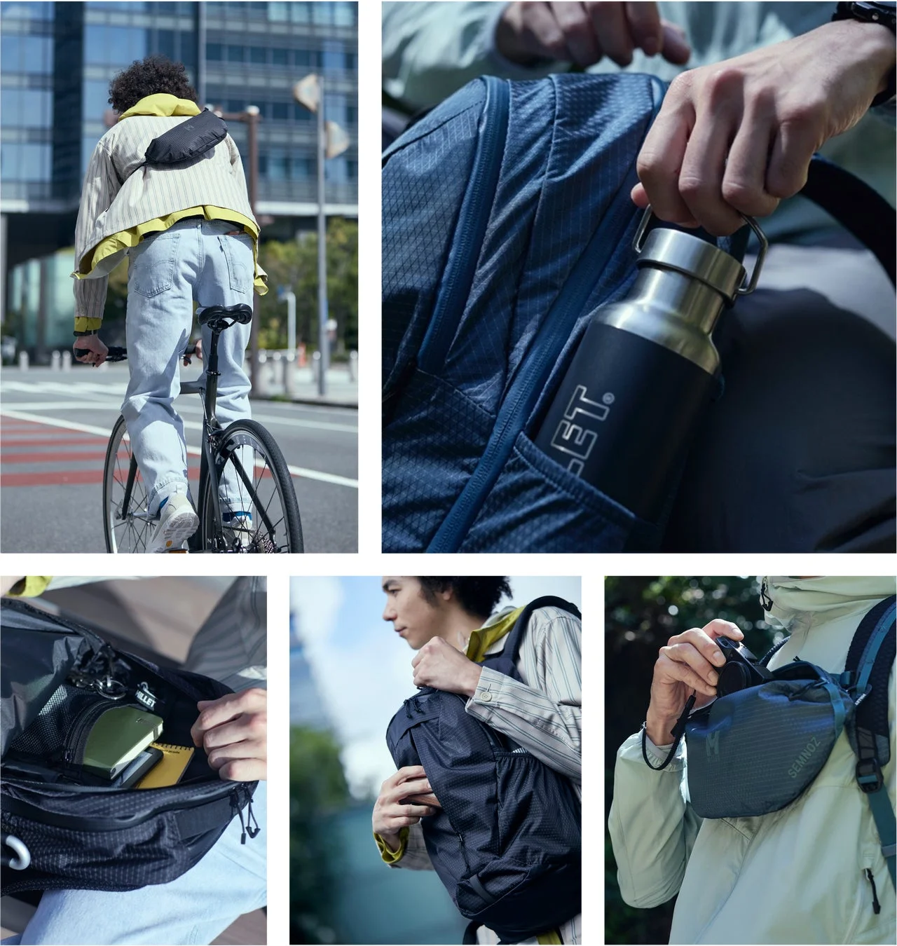 SEMNOZコレクションのライフスタイルイメージ