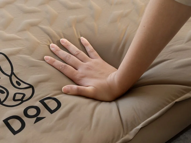 DODマットレスのクッション性を試す手