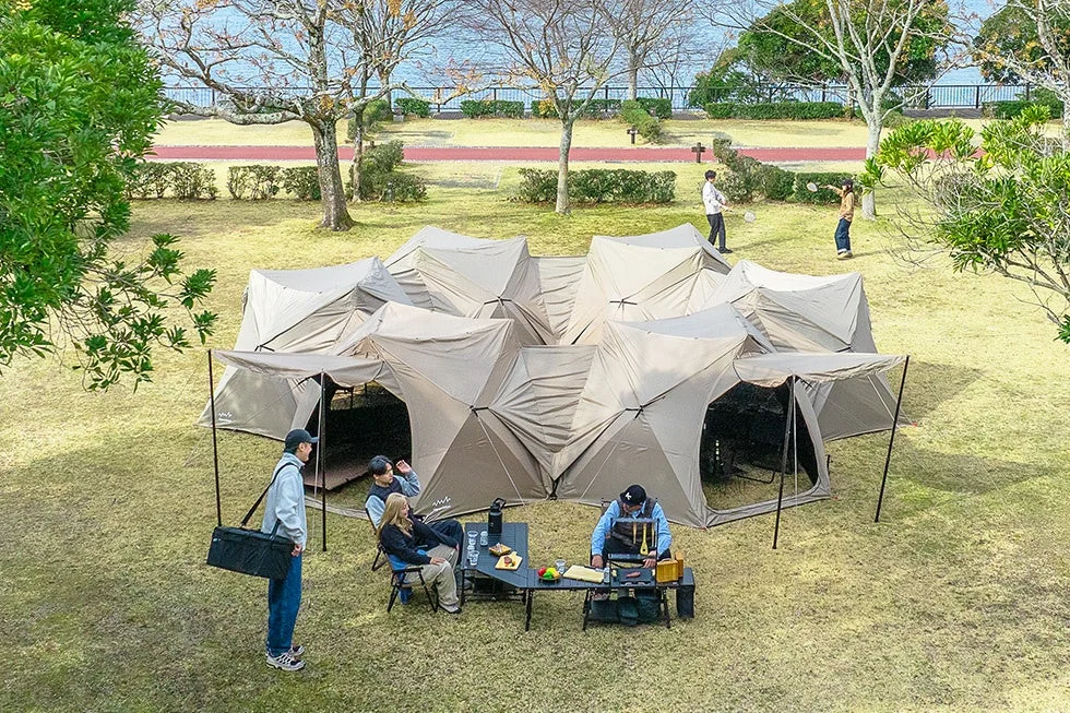 キャンプサイト連結イメージ