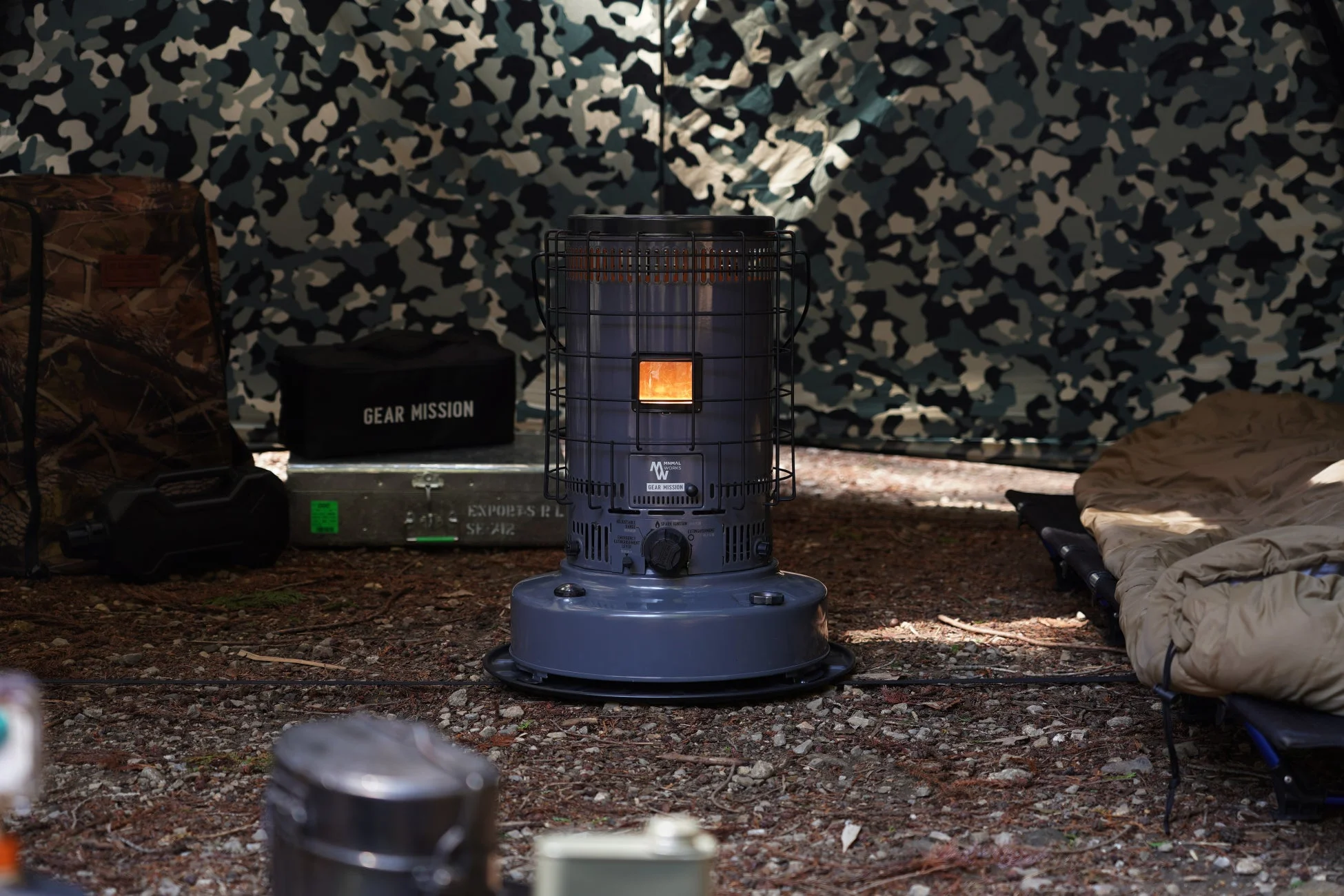 SHELTER GとKS-GE67の組み合わせイメージ