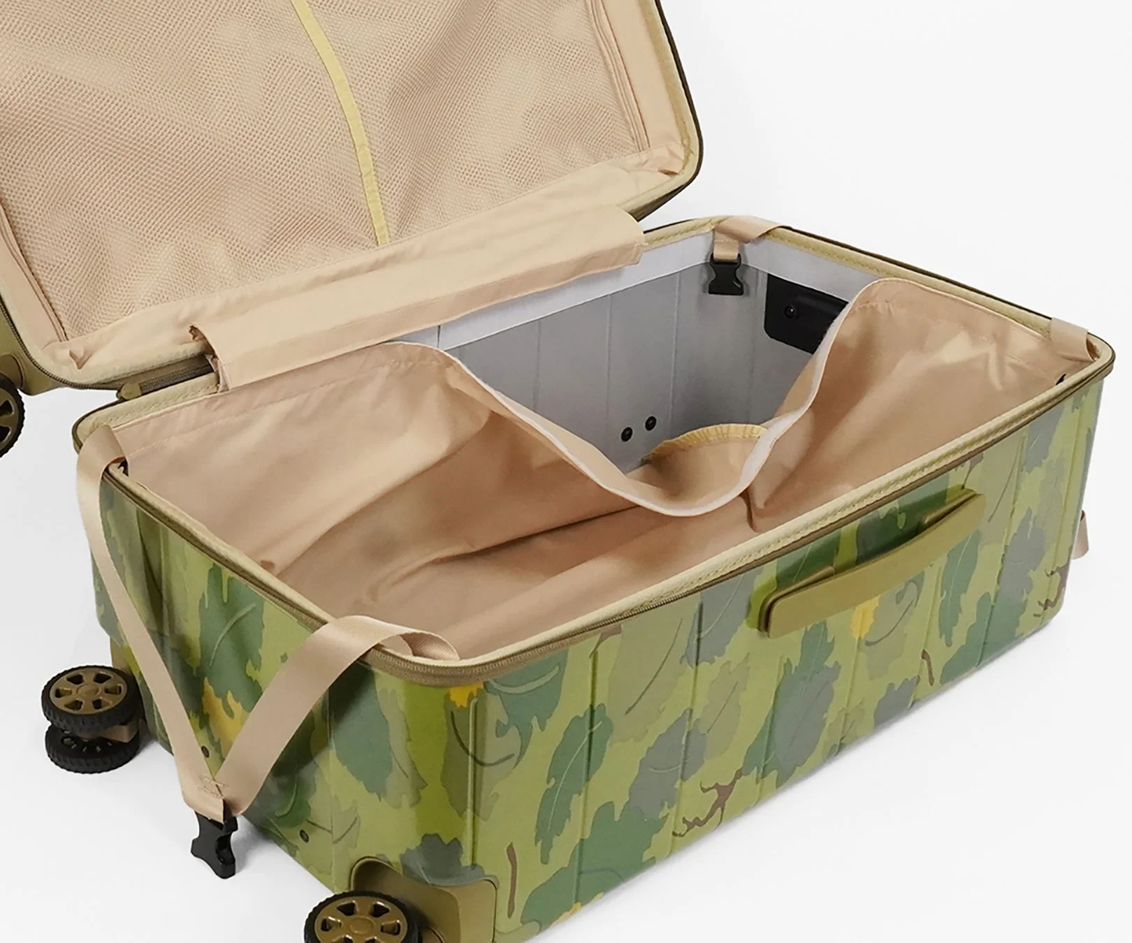 洗える内装のスーツケース