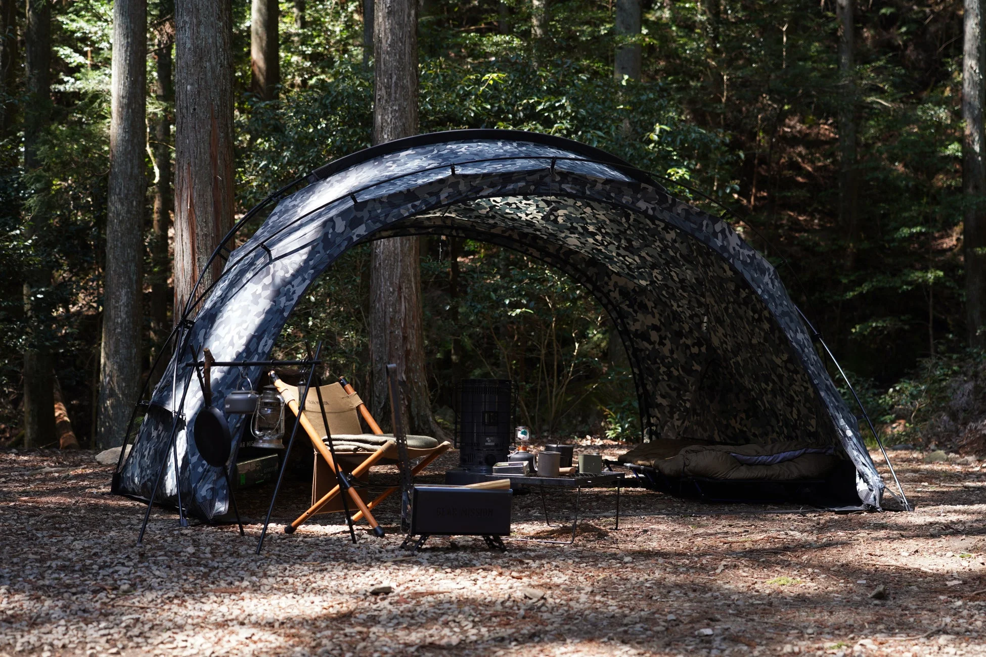 SHELTER Gの快適な内部空間