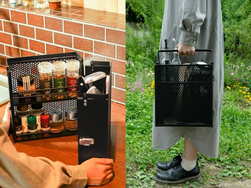 スパイスラックと調味料