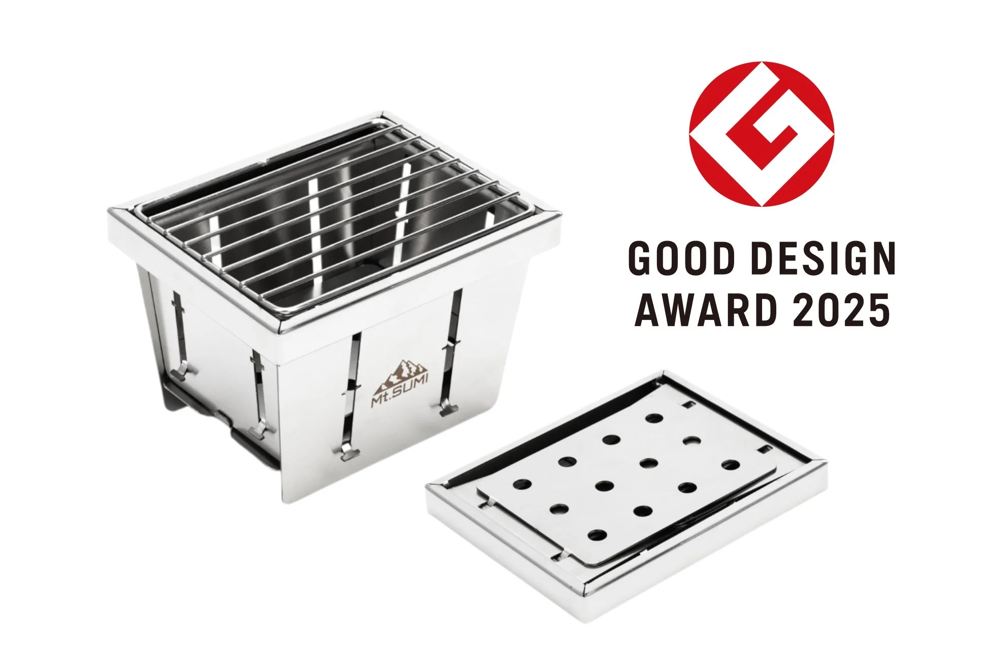グッドデザイン賞ロゴ付きグリル