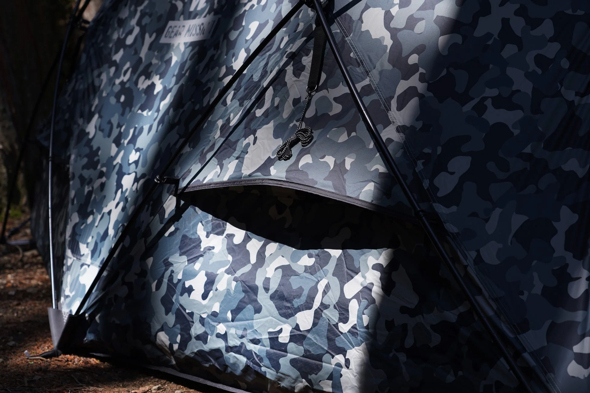 SHELTER Gのドアとベンチレーション