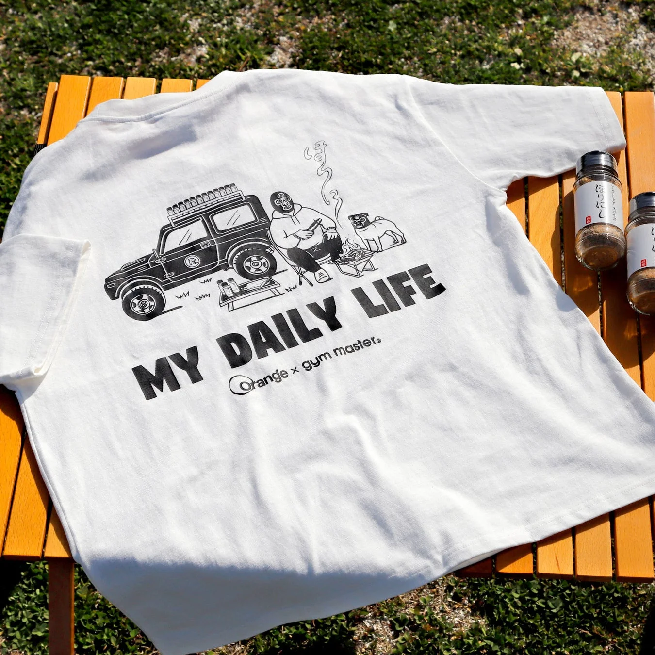 バックプリントのデザイン