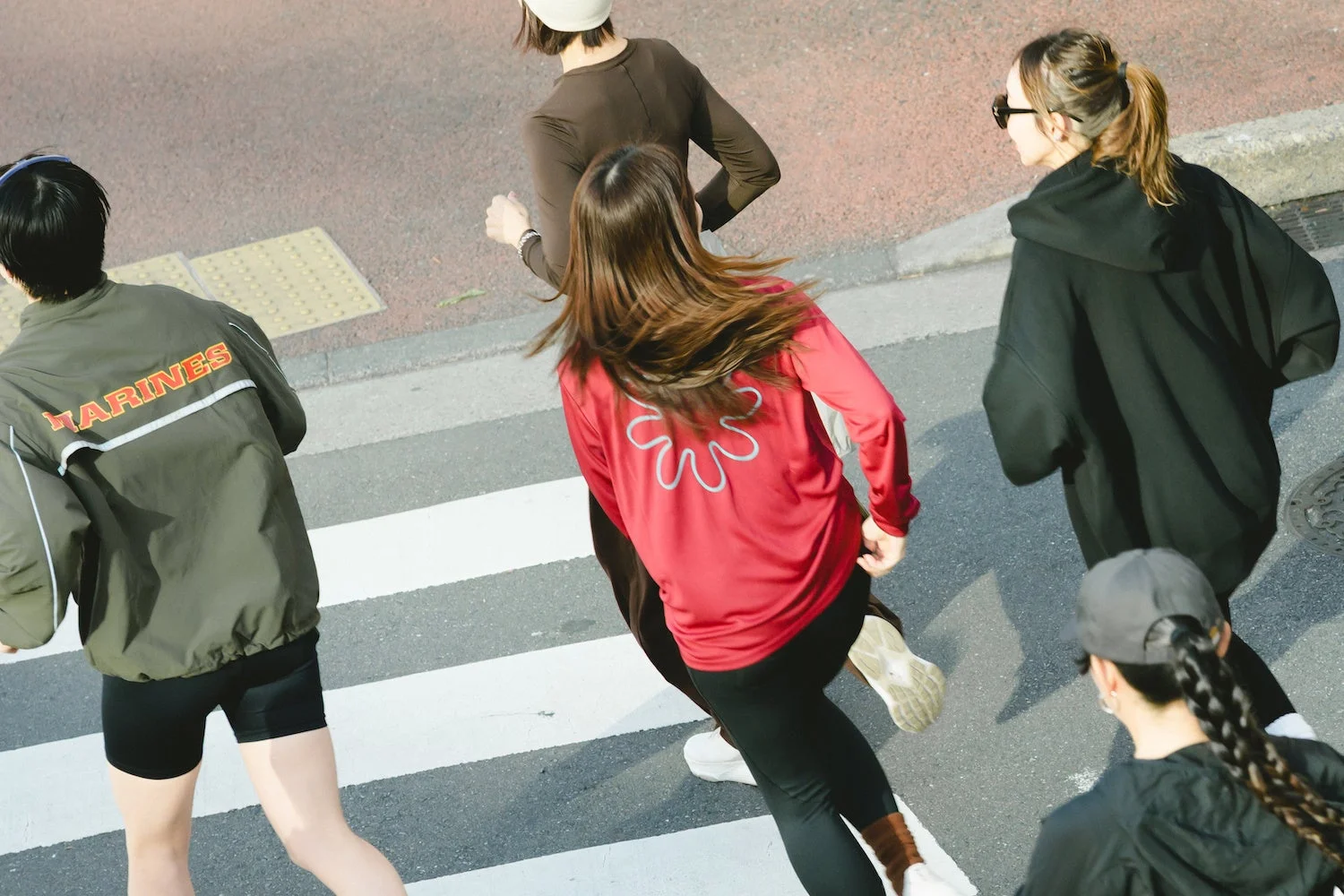 グループランの様子