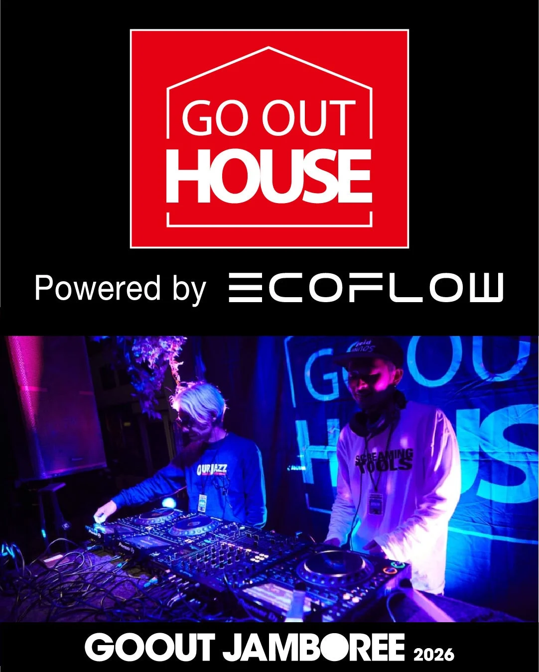 GO OUT HOUSE DJパフォーマンス