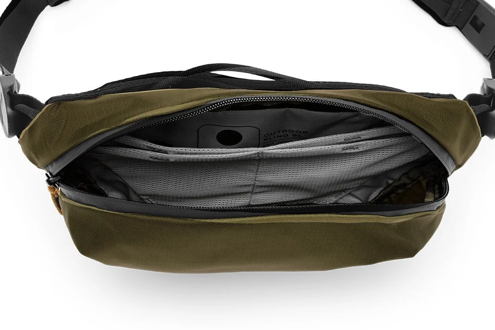 大きく開く開口部の画像