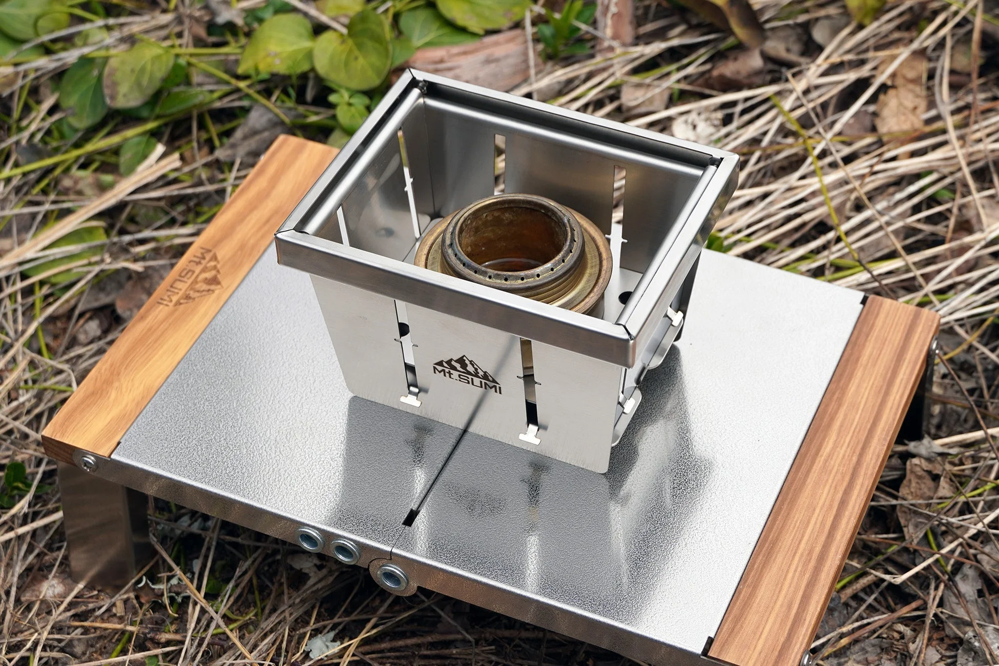 グリルとアルコールストーブ