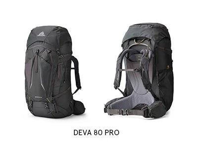 GREGORY DEVA PRO 80のバックパック