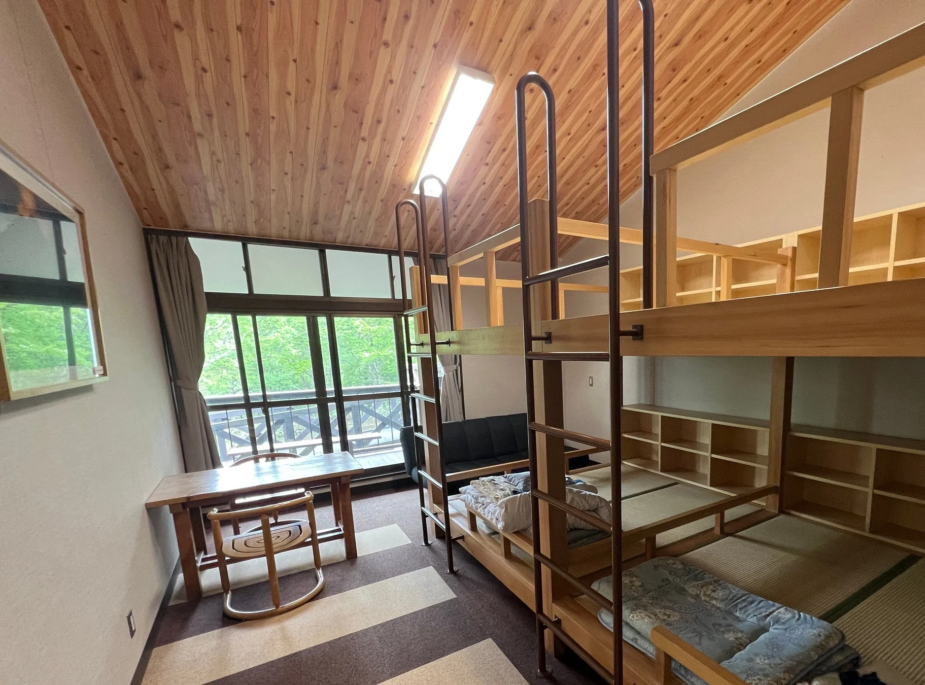 二段ベッドの部屋