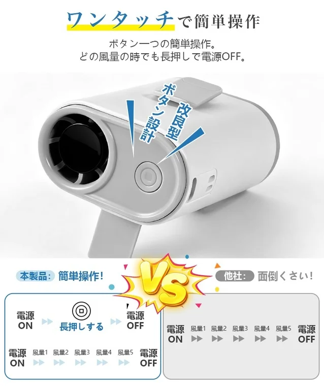 Type 2のワンタッチ簡単操作
