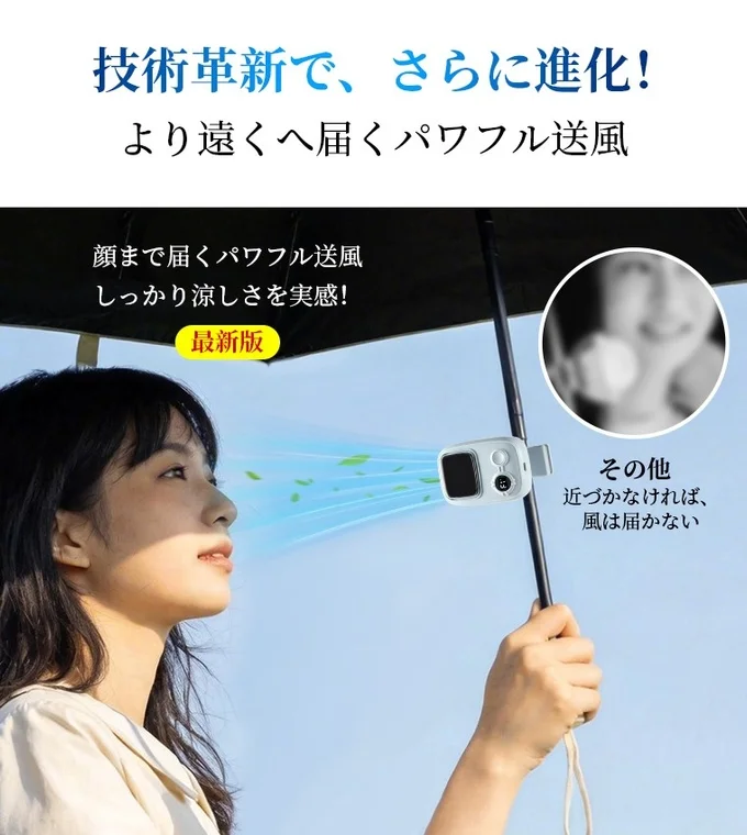 日傘装着
