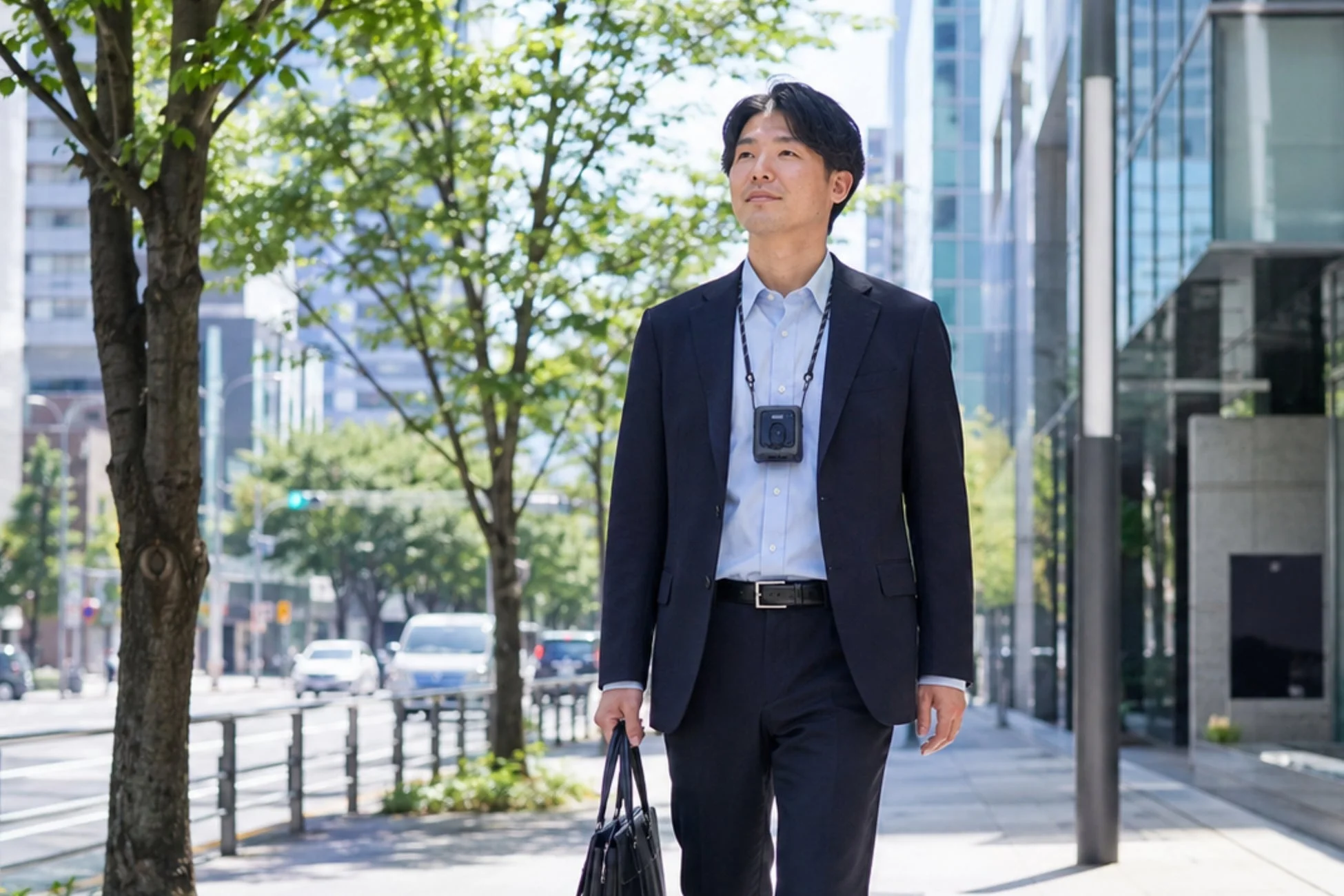 通勤シーンでの使用イメージ