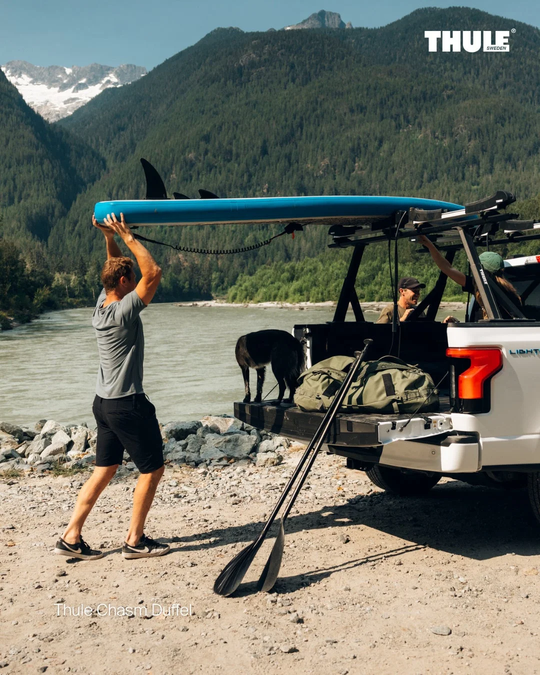 Thule Chasm DuffelとSUP