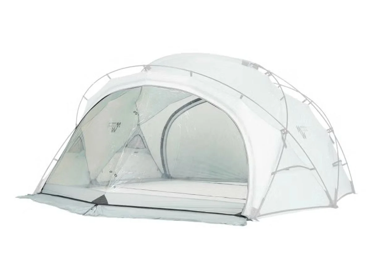 ドーム型の軽量なキャンプ用テント