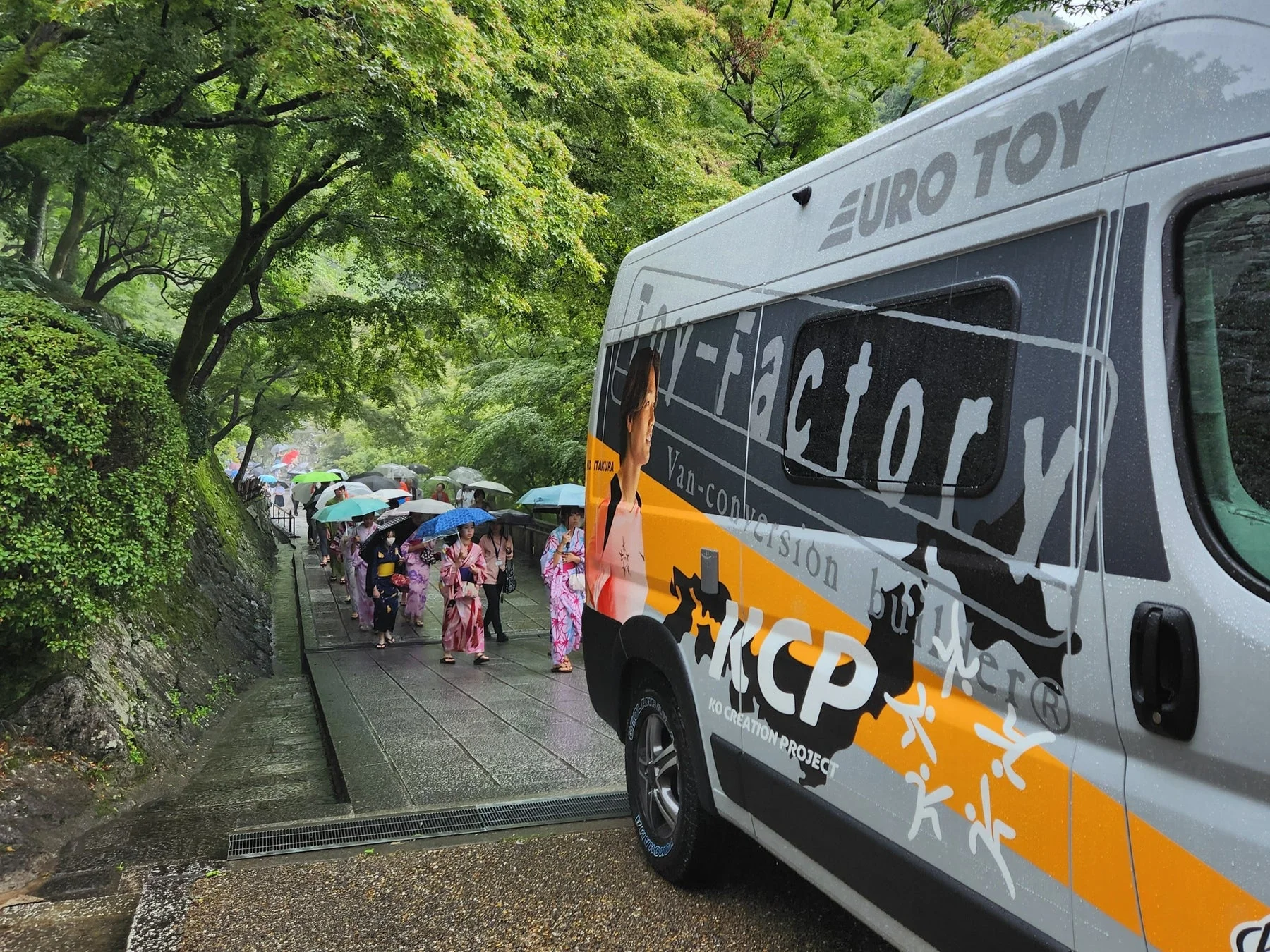 清水寺イベント 車両
