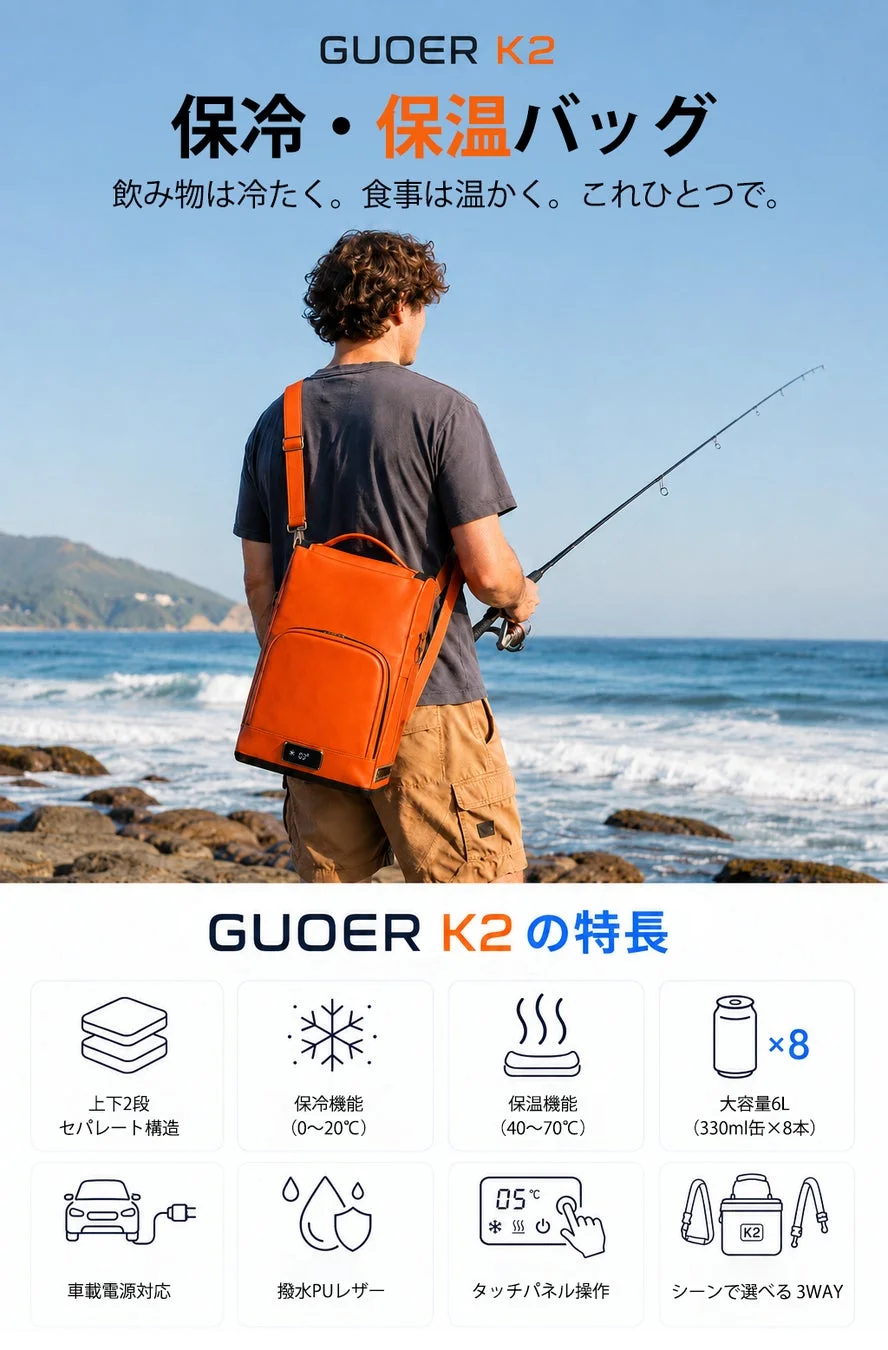 GUOER K2の冷却・保温機能